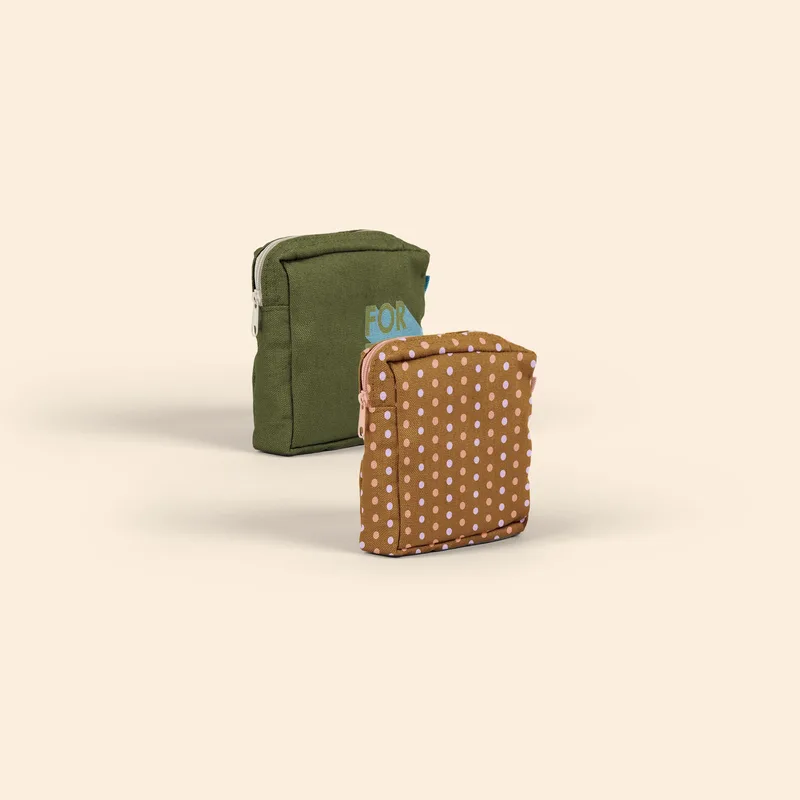 Mod Pouch - Small - Colored Canvas
