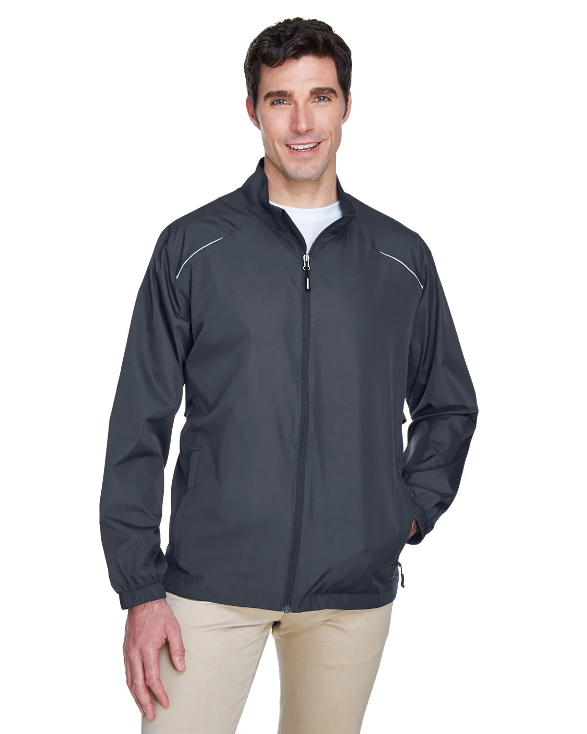 CORE 365 Men's Tall Techno Lite Motivate Unlined Lightweight Jacket view 2