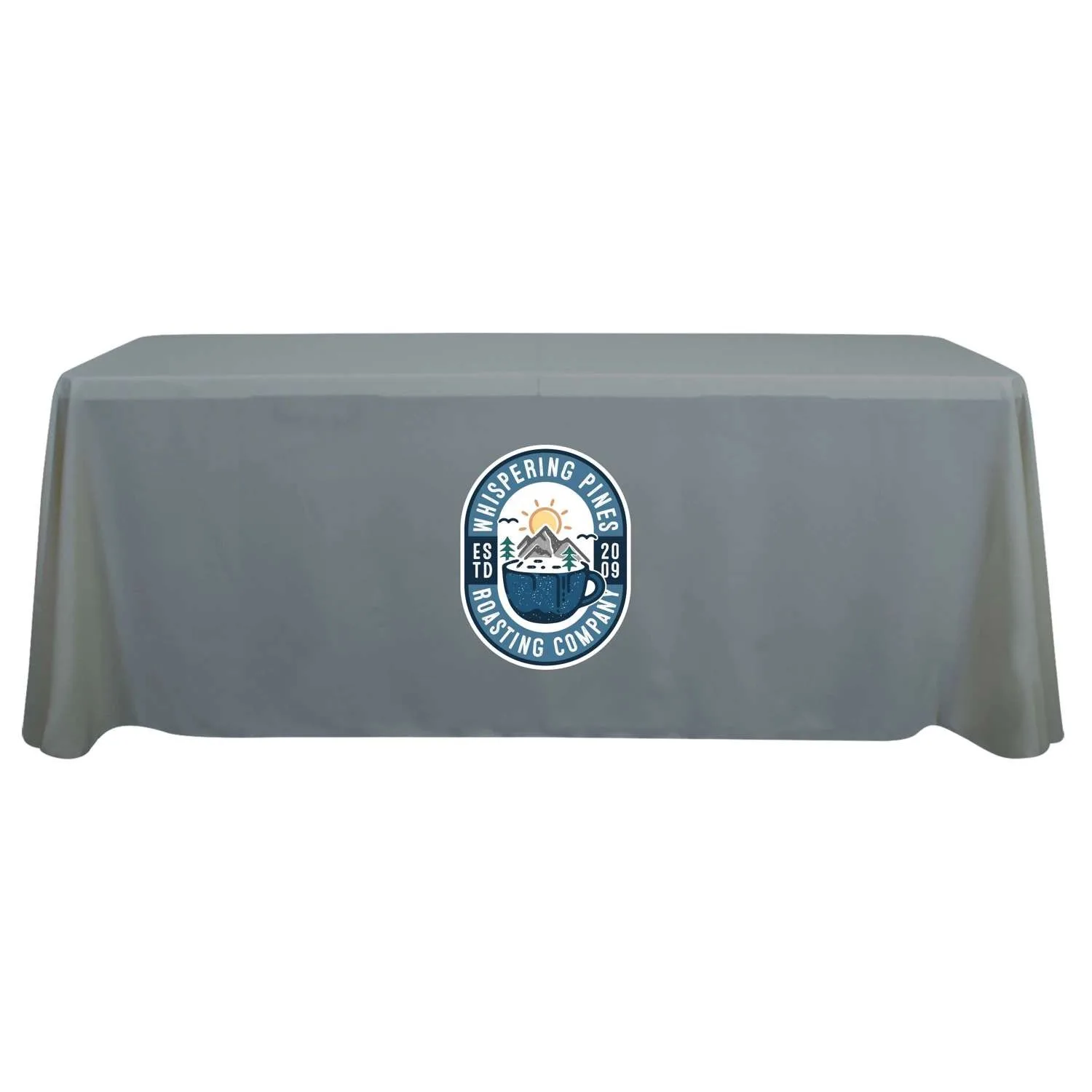 6' Stain Resistant Pro 4-Sided Throw Full-Color Imprint view 6