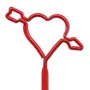 Heart With Arrow Baby Bend, Bent Pen