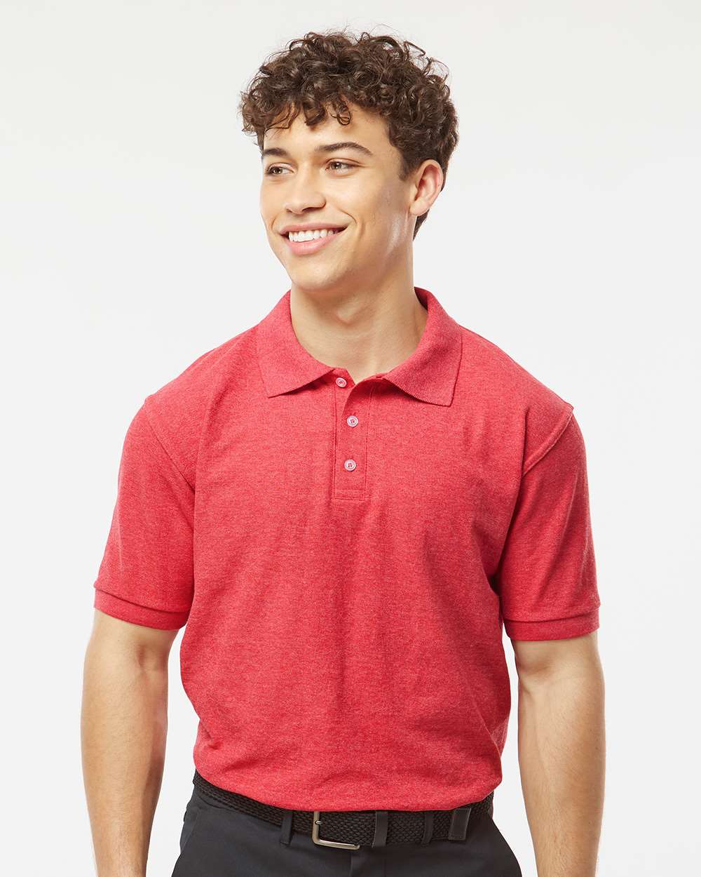 Tultex® Unisex 50/50 Sport Polo Shirt view 5