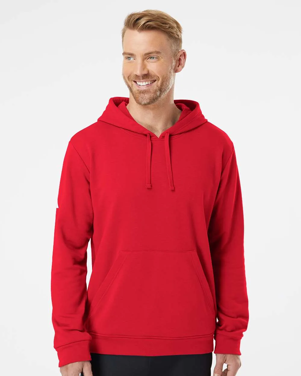 Adidas® Fleece Hooded Sweatshirt view 6