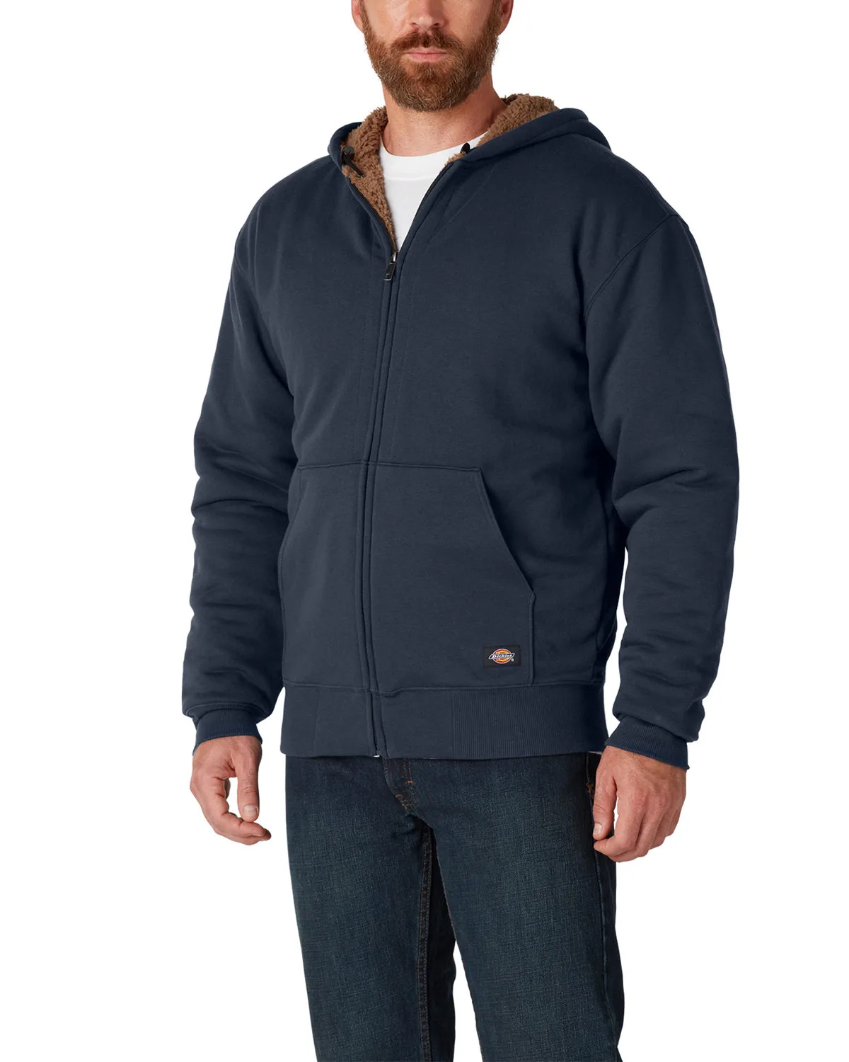 Williamson-Dickie Mfg Co Men's Fleece-Lined Full-Zip Hooded Sweatshirt view 4
