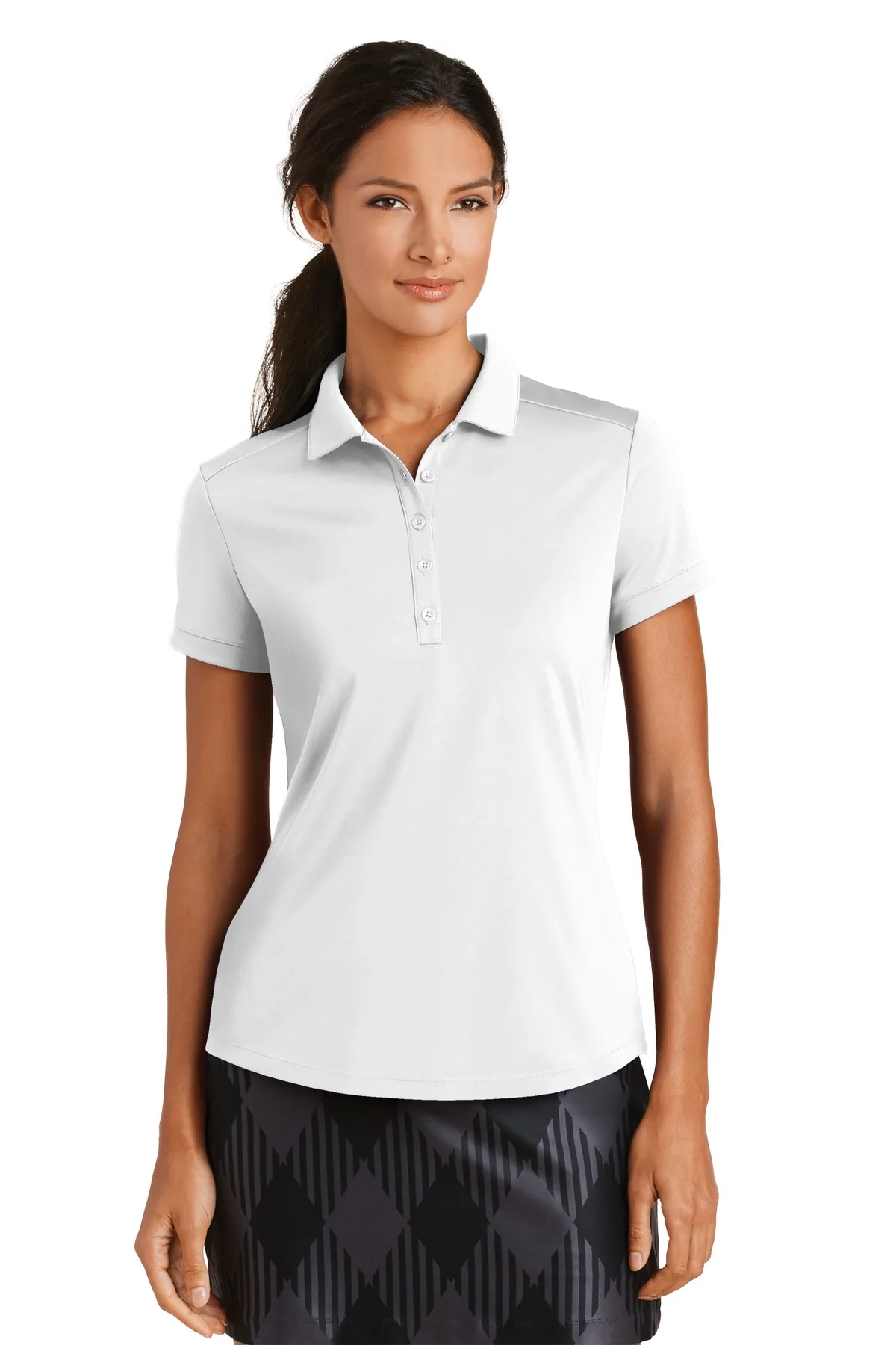 Nike Women's Dri-FIT Players Modern Fit Polo. view 4