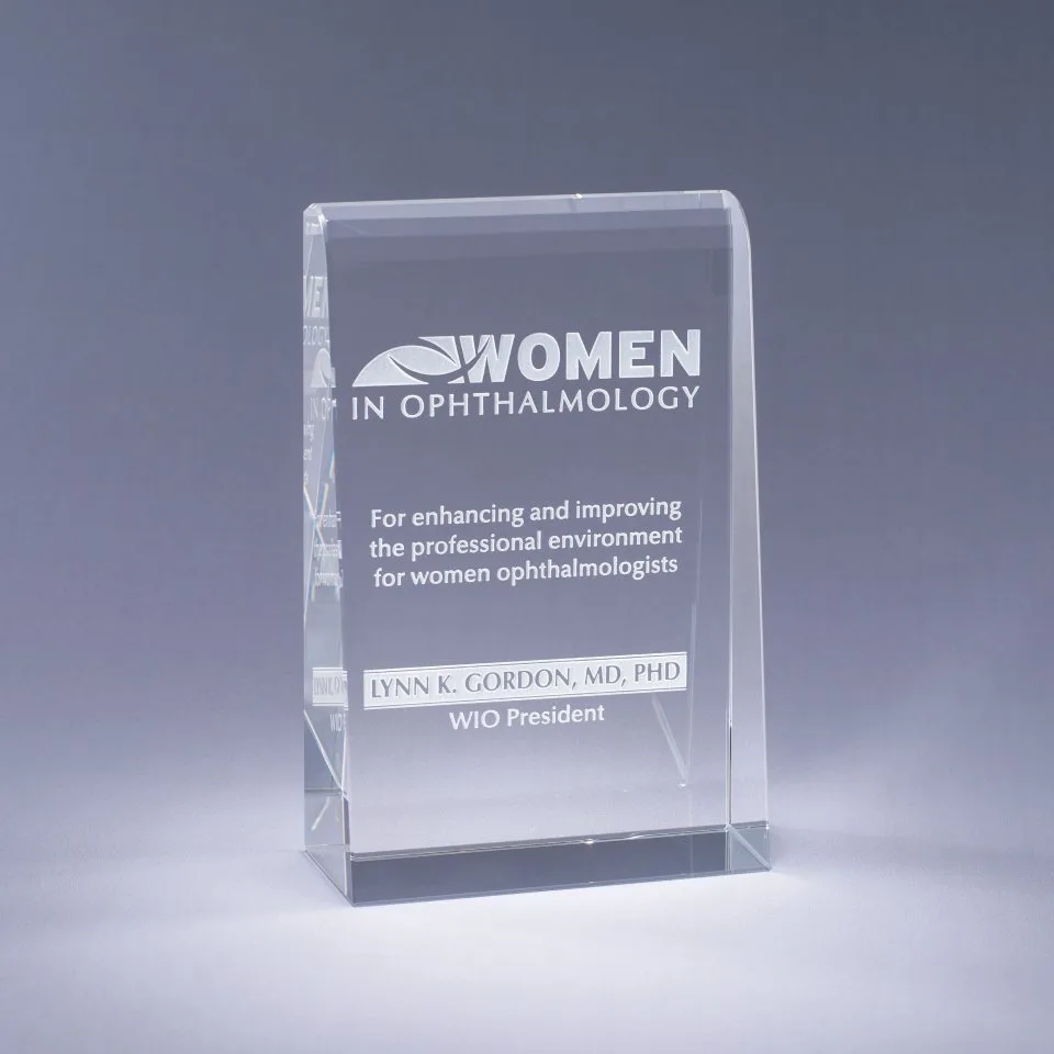 8" Brillante Crystal Award