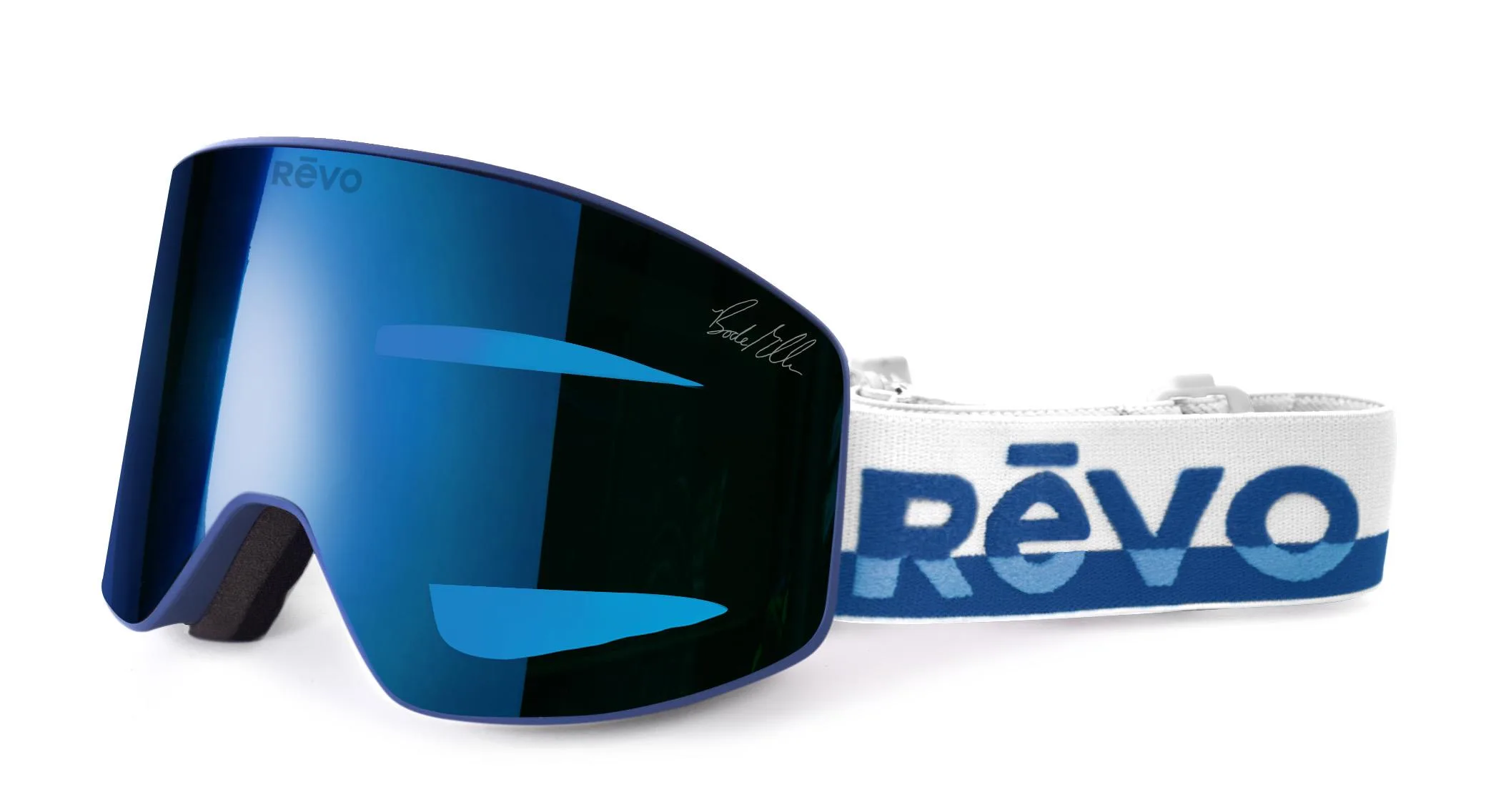 Revo Sunglasses Matte Navy Blue Bode Miller No. 3 Goggles