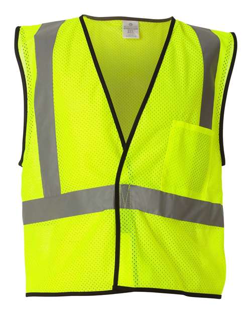 Kishigo® Economy Single Pocket Hook & Loop Mesh Vest