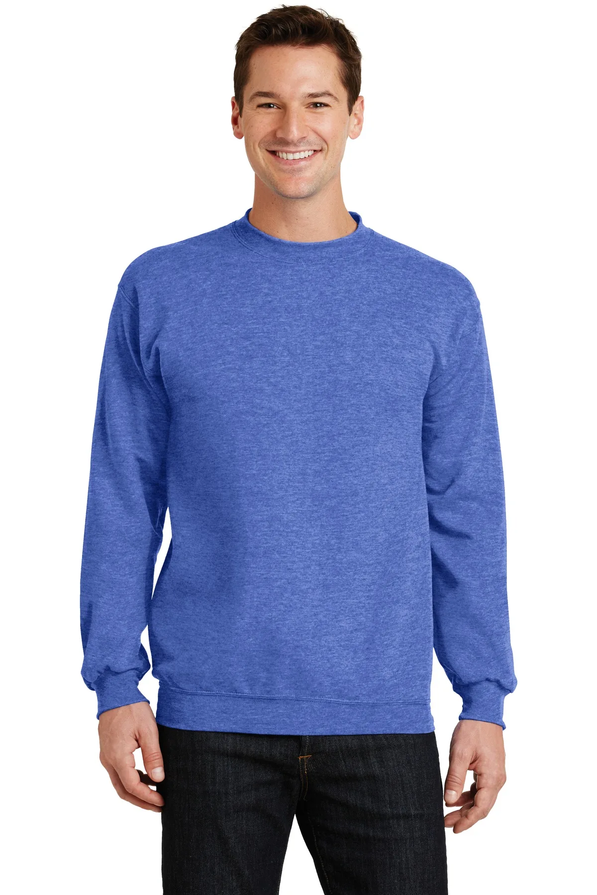 Port & Co™ Core Fleece Crewneck Sweatshirt view 3