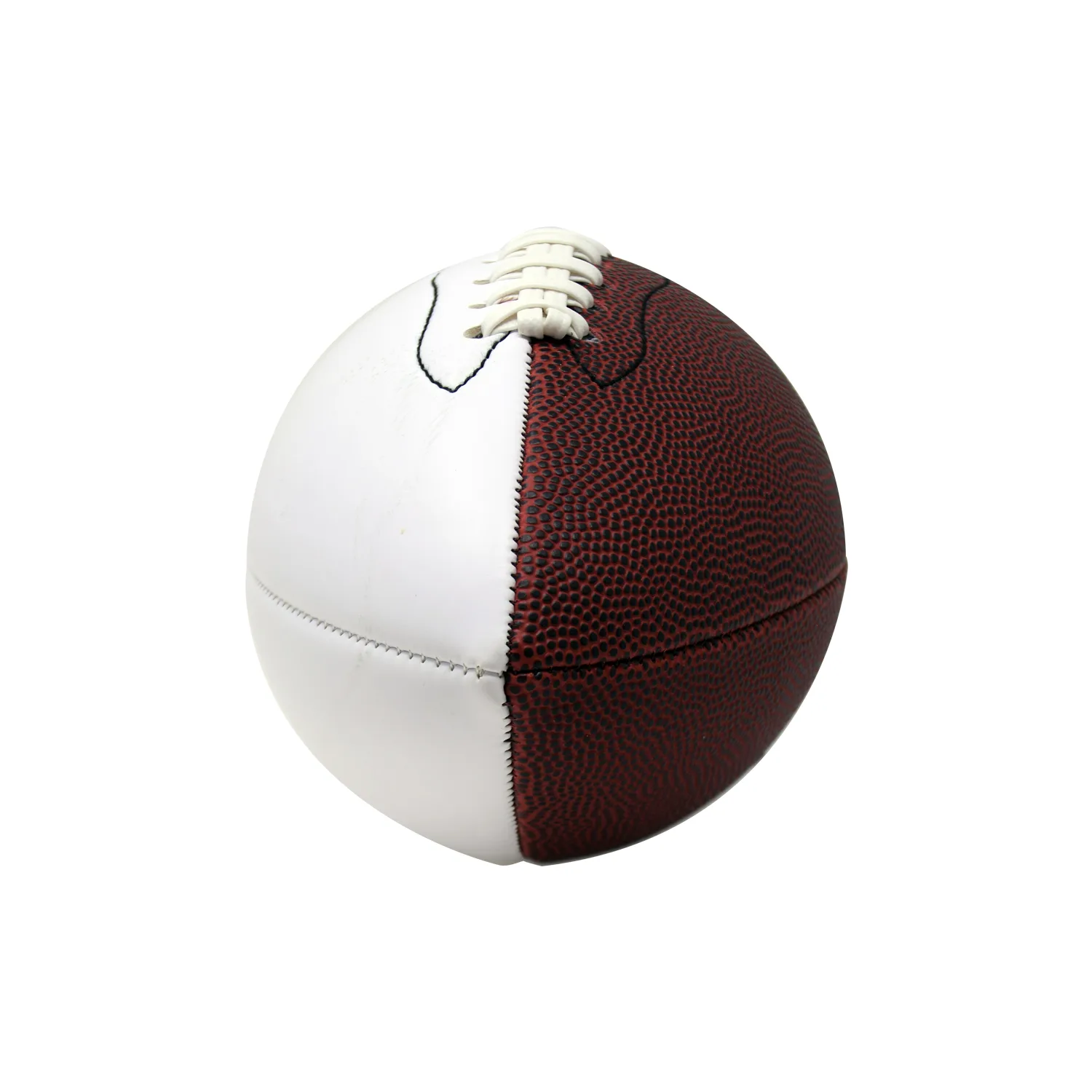 White/Brown Blank End of Football