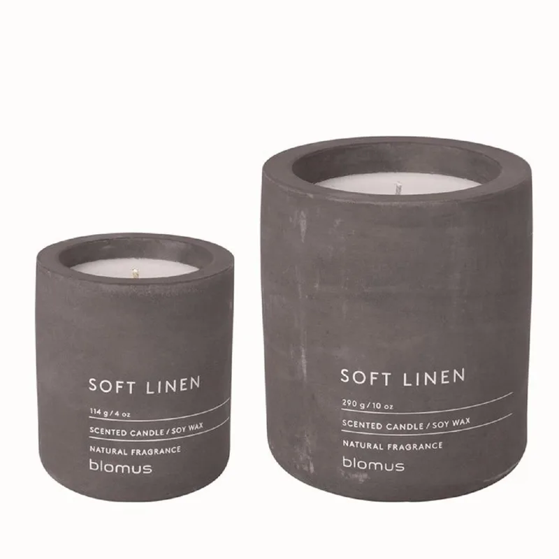 Blomus Fraga Candle Set In Concrete Container