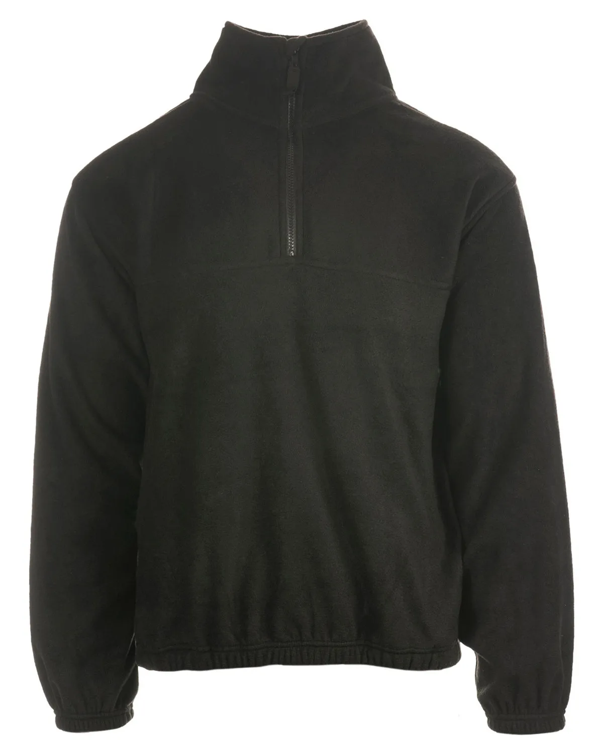 Burnside Men's Quarter-Zip Polar Fleece Pullover view 4