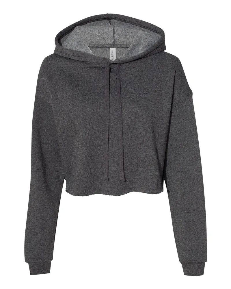 Bella+Canvas® Women's Cropped Fleece Hoodie view 5