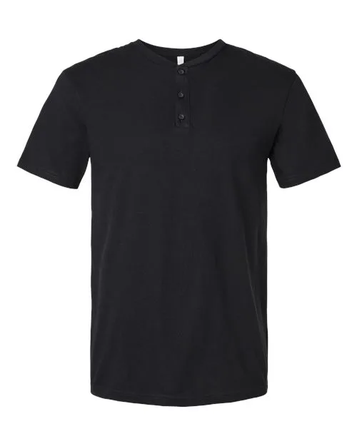 American Apparel® Unisex CVC Henley Tee