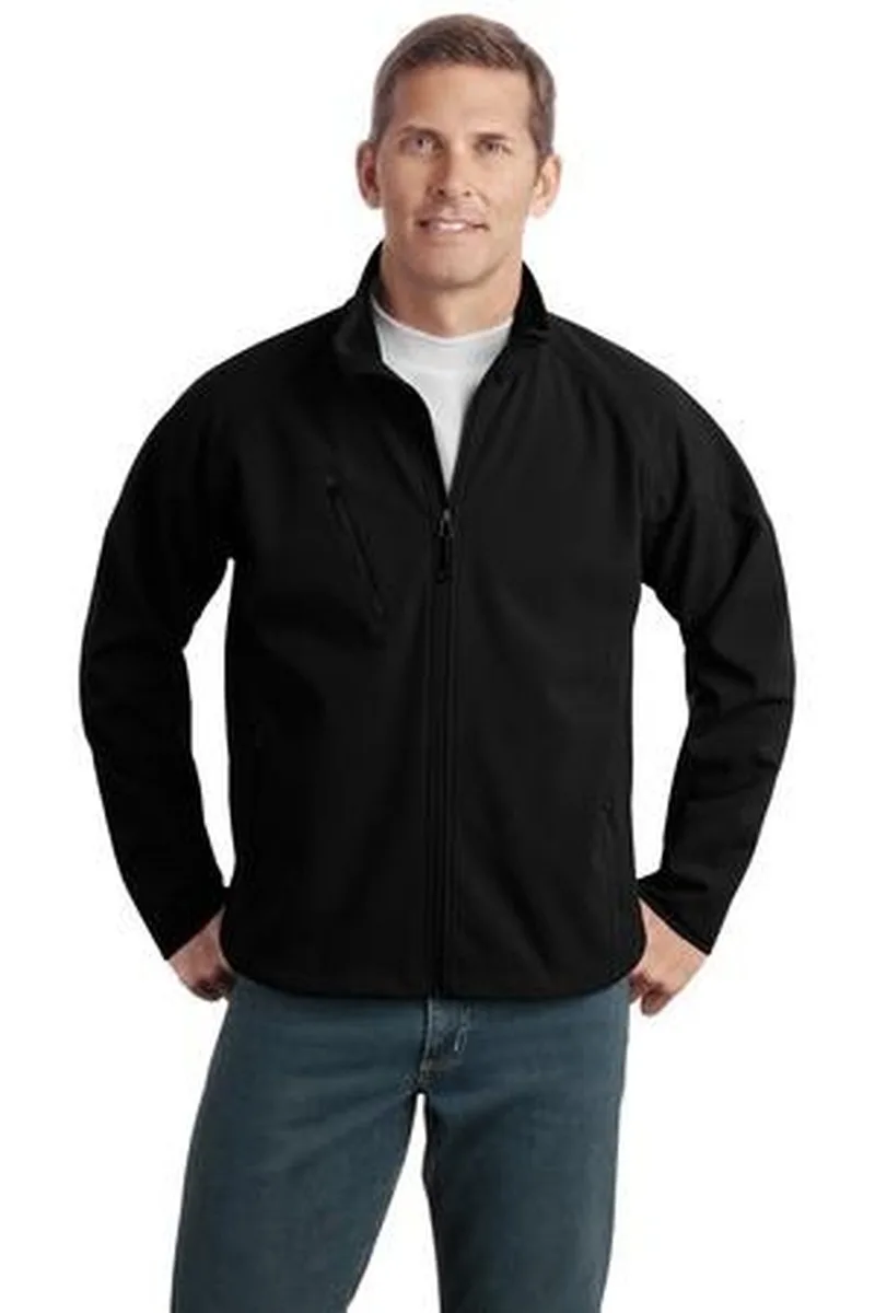 Port Authority® Tall Textured Soft Shell Jacket.