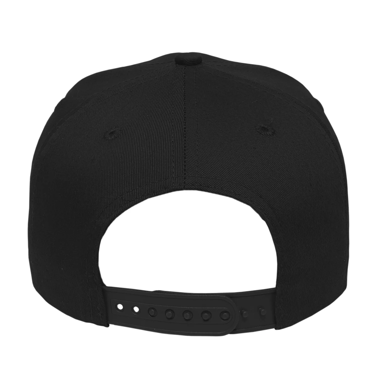 Black Blank Back