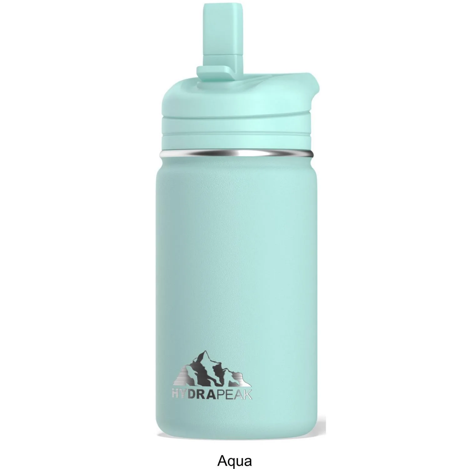 14 oz Hydrapeak® Stainless Steel Insulated Mini Water Bottle w/ Straw Lid view 3