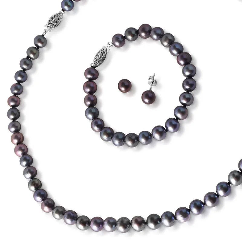 Jilco Inc 7-8MM Pearl Set