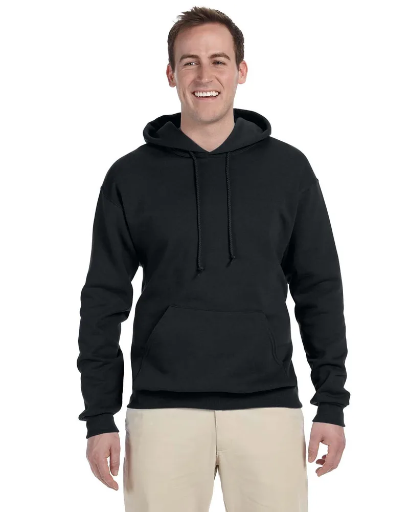 Jerzees Adult NuBlend® Fleece Pullover Hooded Sweatshirt view 3