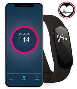 Vivitar® Bluetooth® Heart Rate Tracker w/LCD