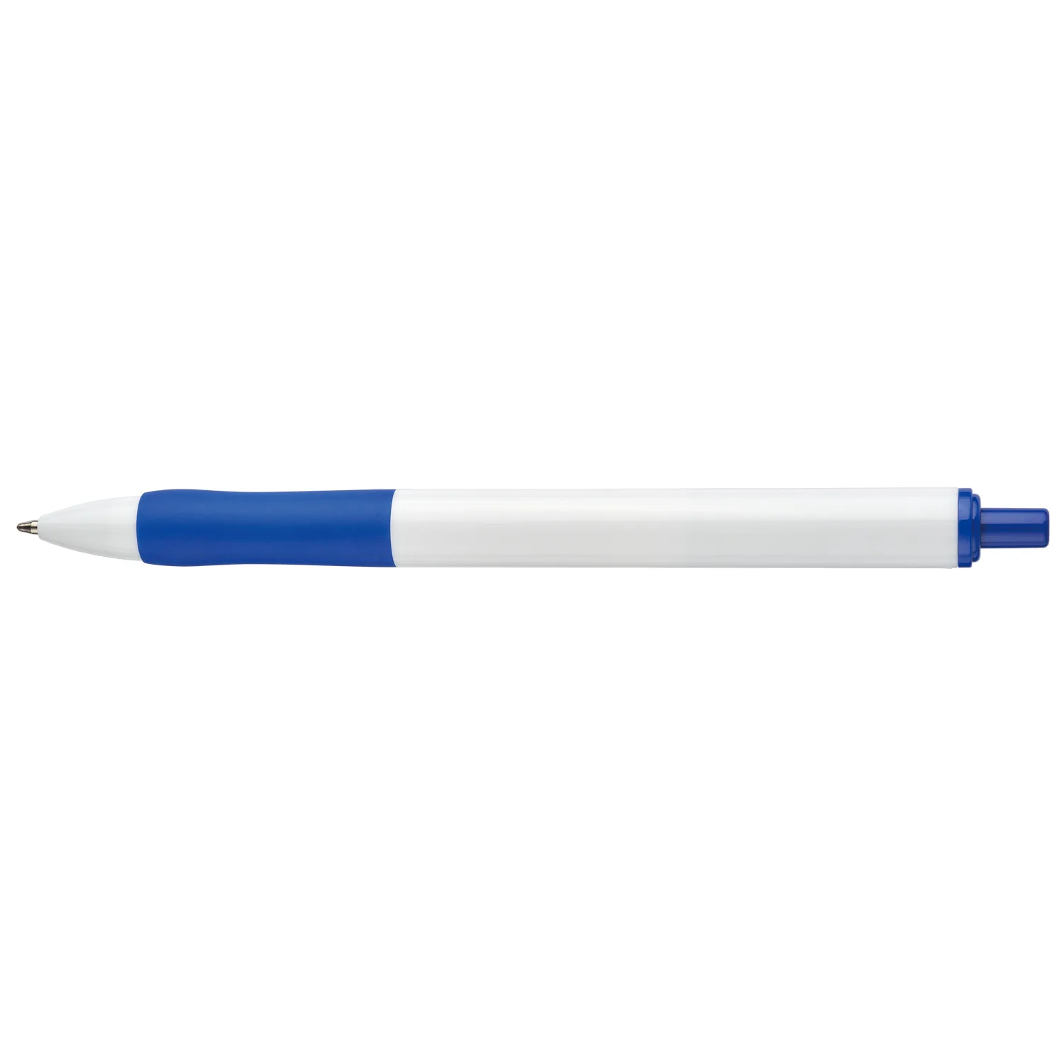 White/Blue Blank Back