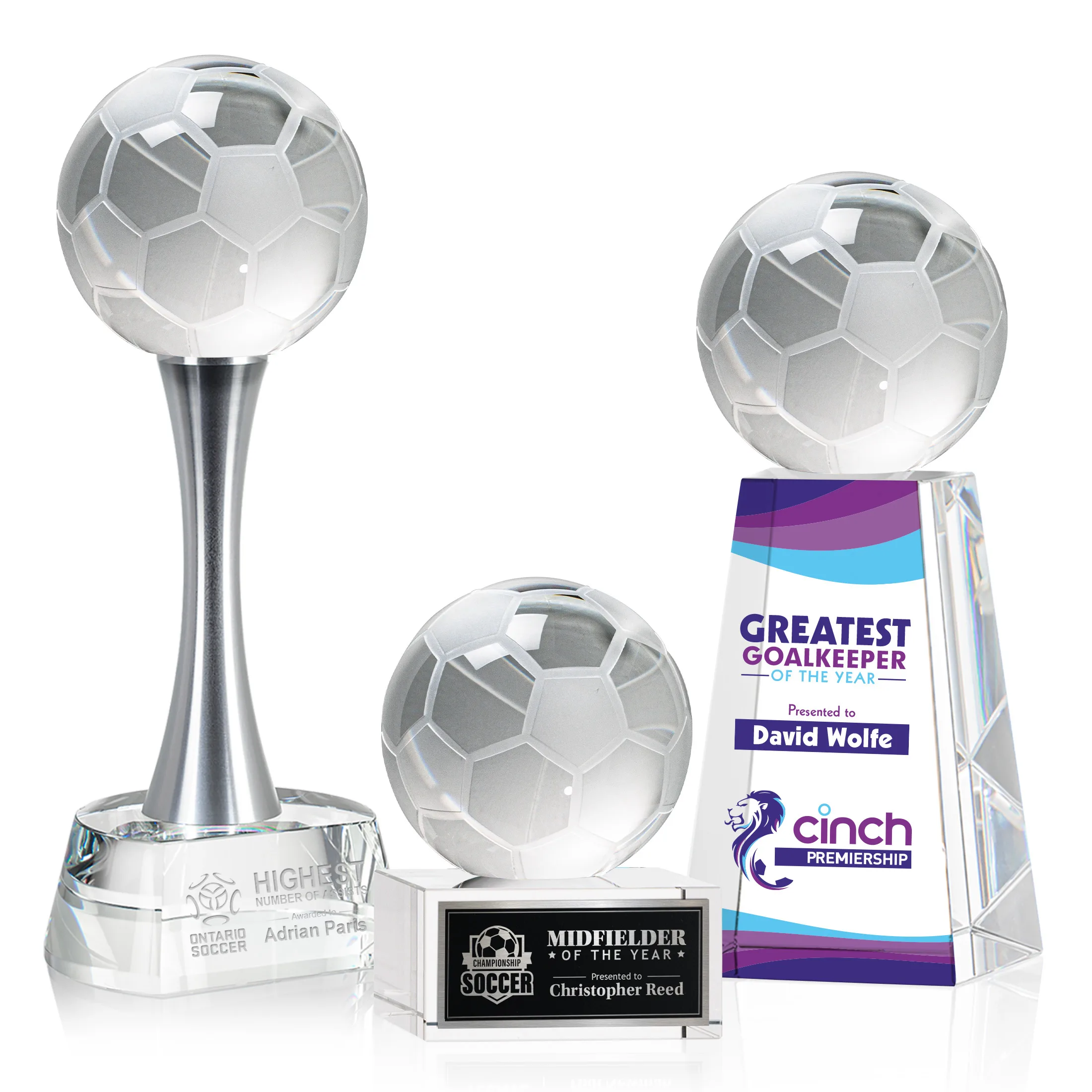 Soccer Ball on Base Award