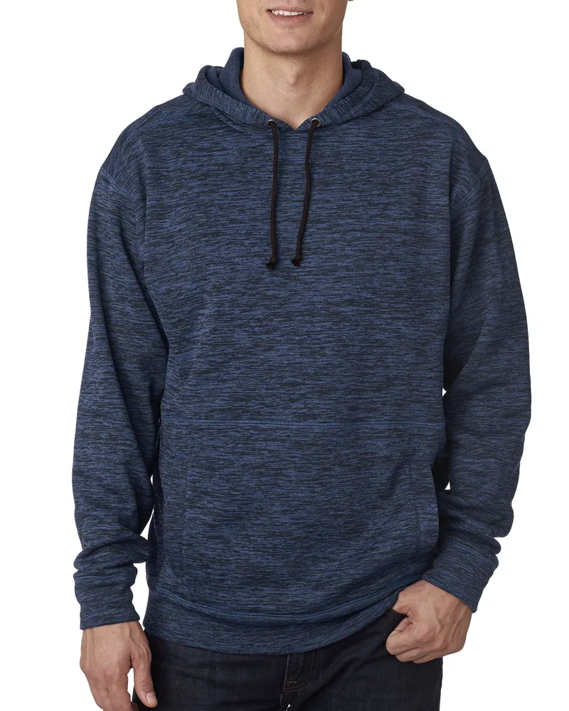 J AMERICA Adult Cosmic Poly Fleece Hooded Sweatshirt view 5