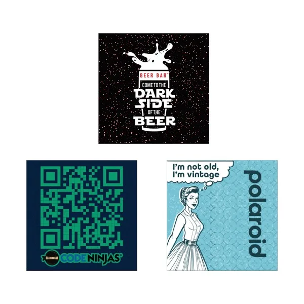 Tag Buddy 3" x 3" Square All-Purpose Sticker