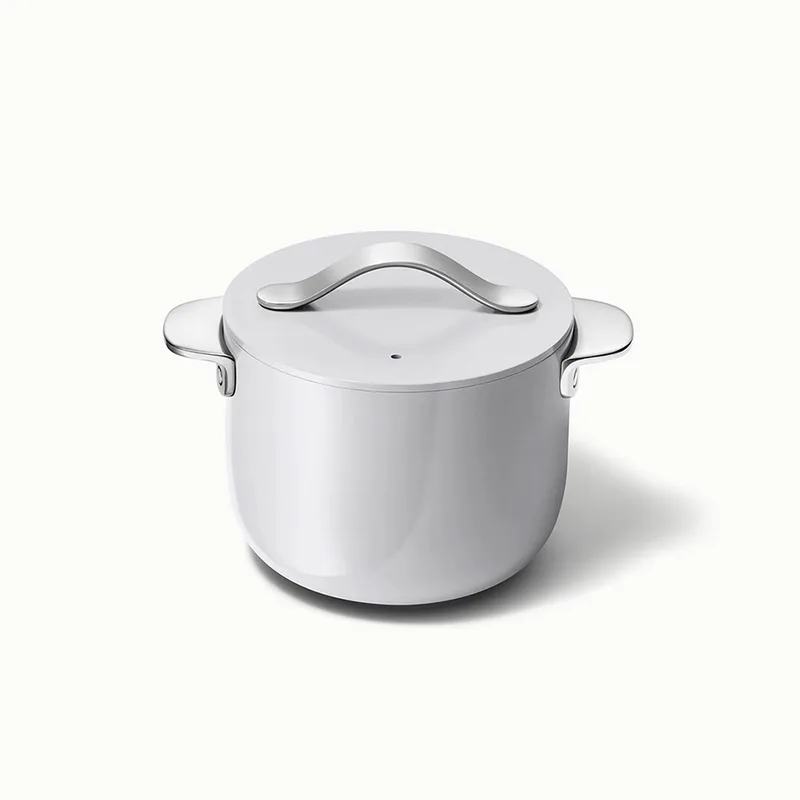 Caraway 2Qt Nonstick Ceramic Petite Cooker W/ Lid Gray