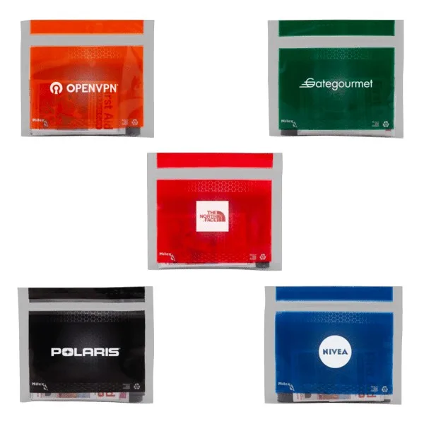 Tradeshow Safety & First Aid Kit in a Resealable Plastic Bag