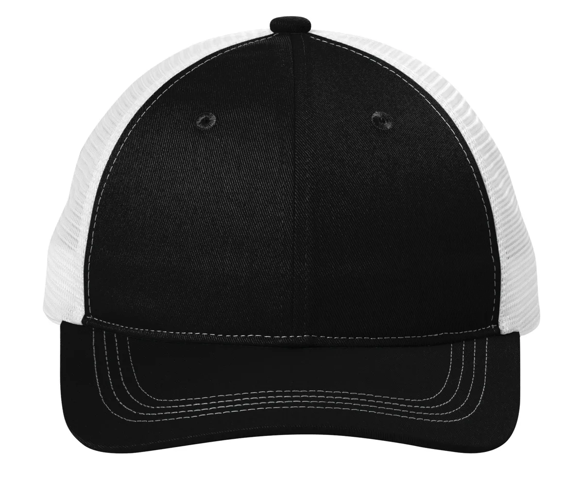 Port Authority Unstructured Snapback Trucker Cap