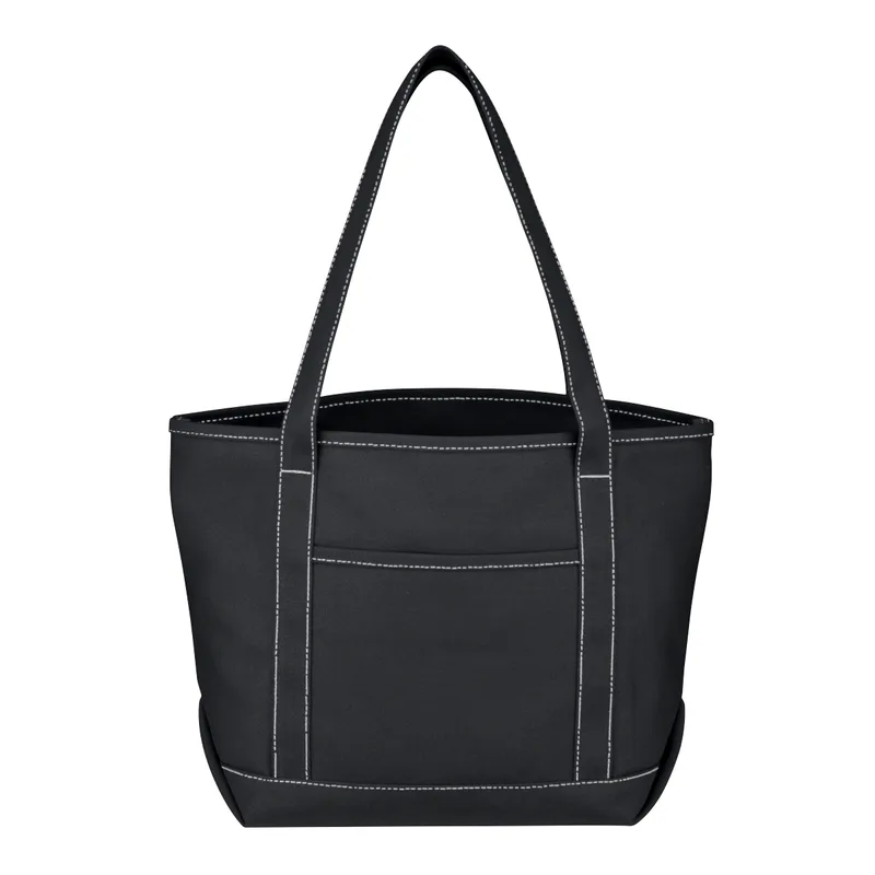 Medium Cotton Canvas Yacht Tote Bag view 2