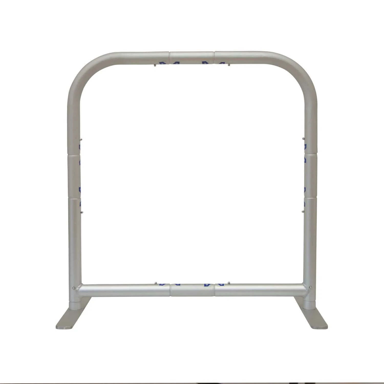 2'W x 2'H EuroFit Tabletop Straight Wall Hardware view 3