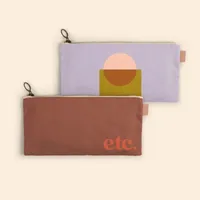 All The Things - Colored Canvas With Leather Tab — Fruit Punch Red