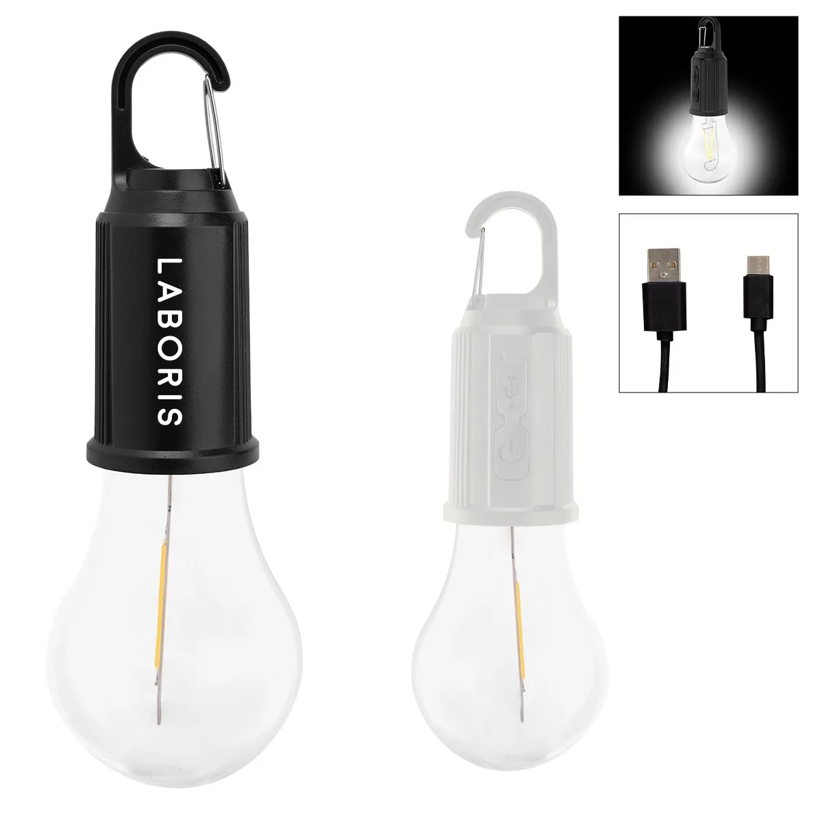 Rechargeable Vintage Bulb Light view 2