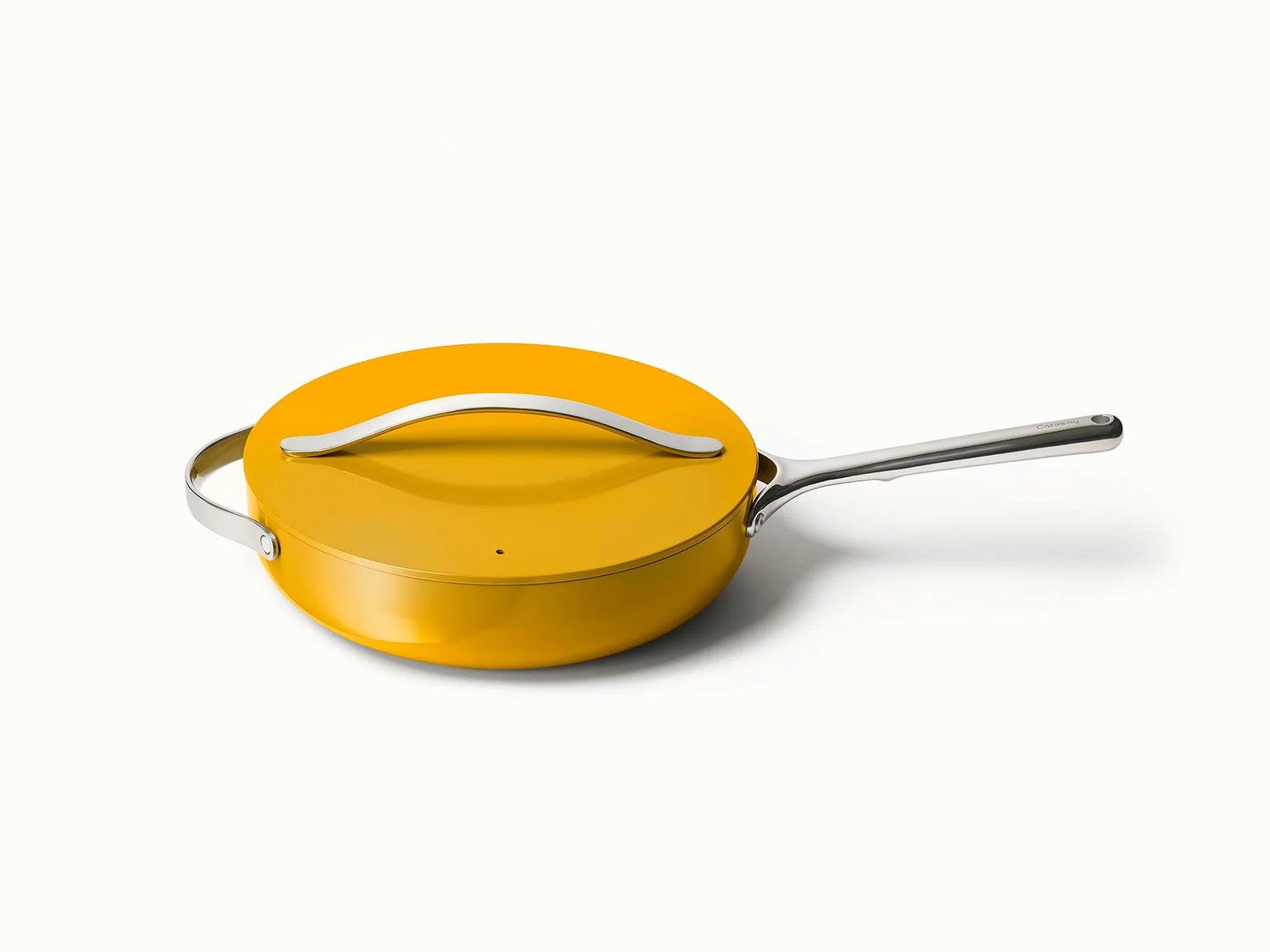 Caraway 4.5Qt Nonstick Ceramic Saute Pan W/ Lid Marigold