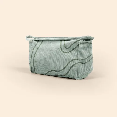 Frosted Mint Green Logo Angle