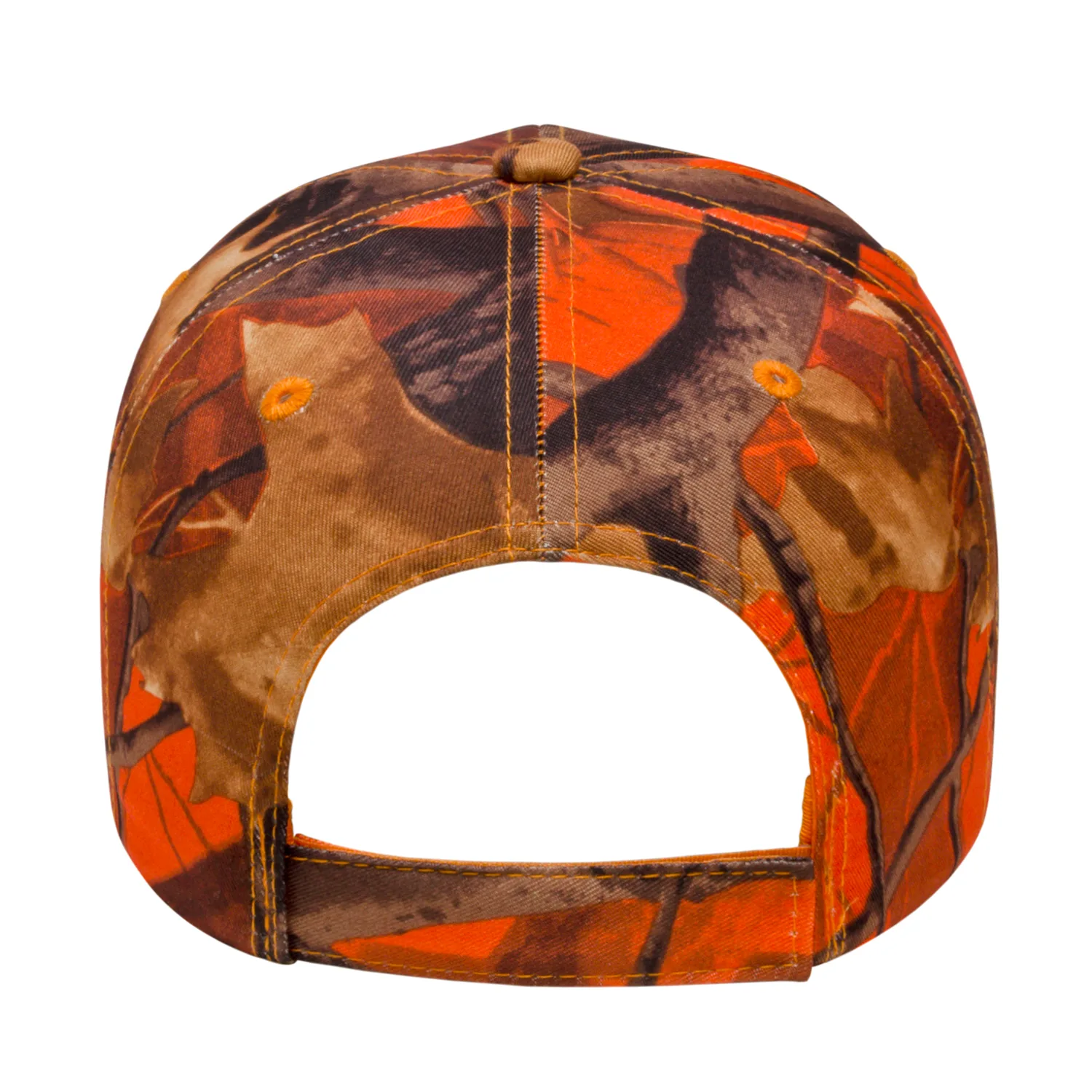 Orange Ridge Camo Blank Back