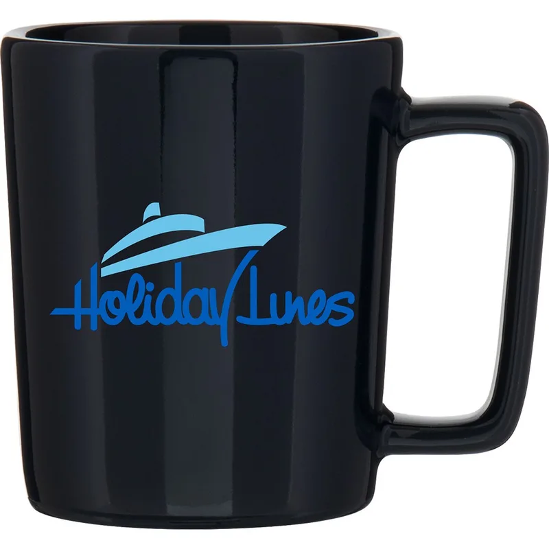 14 oz Madrid Ceramic Mug (Navy)