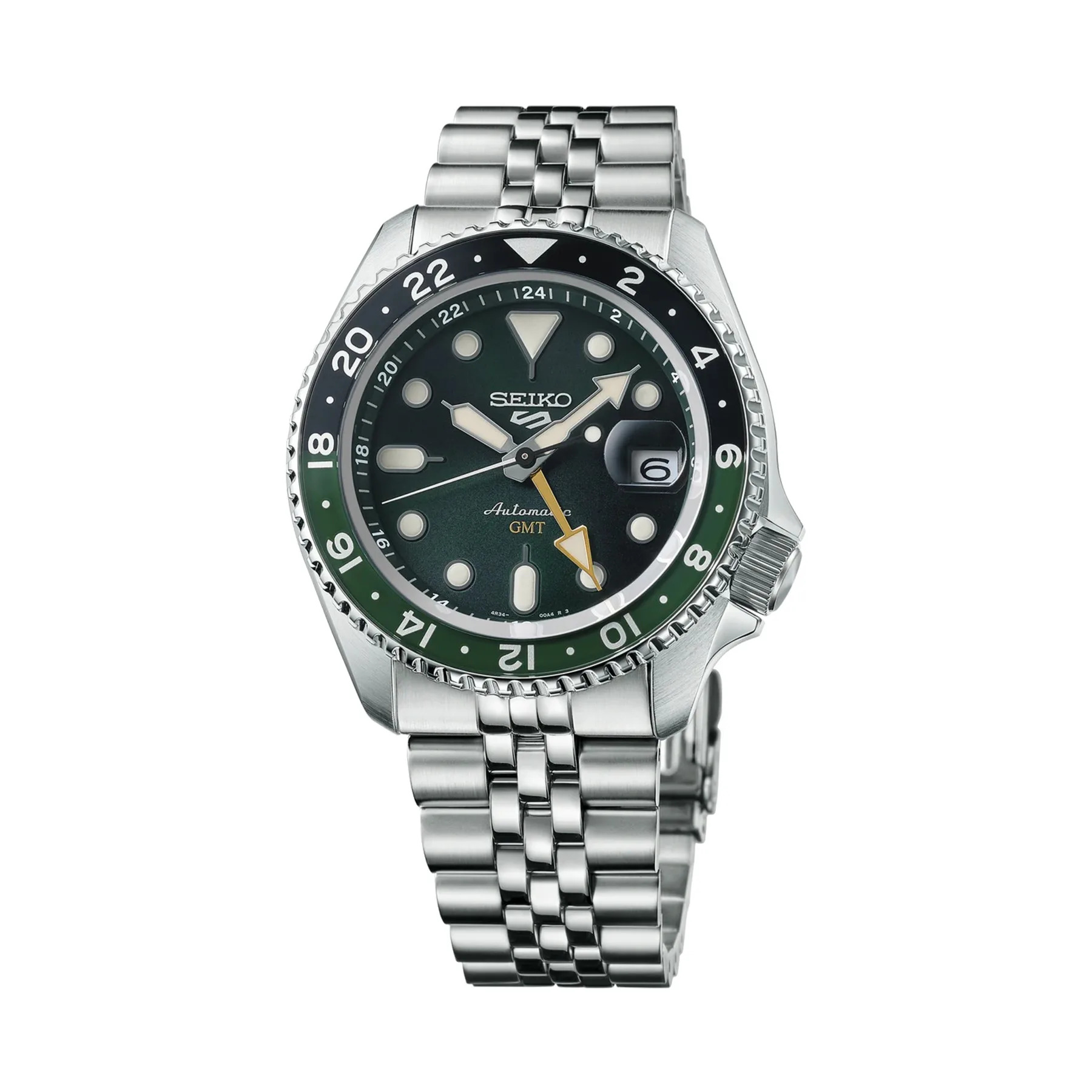Seiko Men's 5 Sports SKX Sports Style GMT Stainless Steel Watch