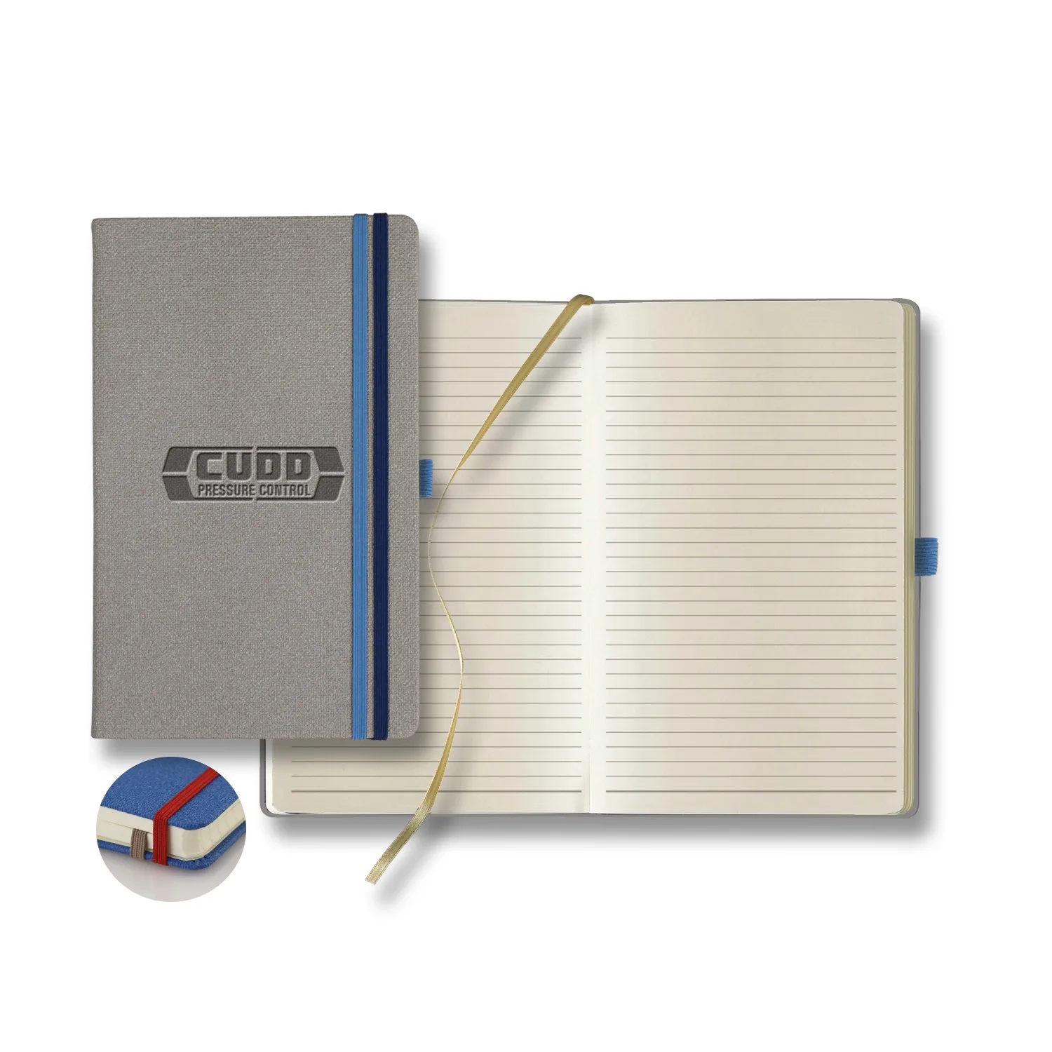 Castelli Bi Band Medio Lined Ivory Page Journal view 5