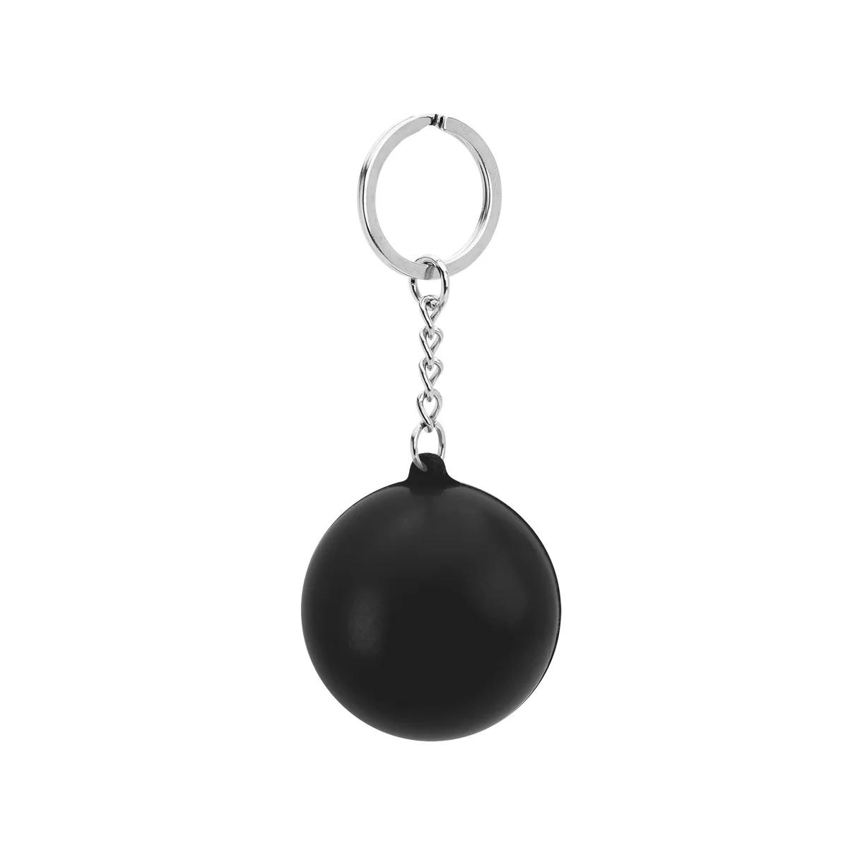 Round Pu Stress Reliever Keychain view 3