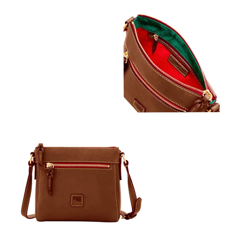 Dooney & Bourke Florentine Allison Crossbody Bag - Chestnut Brown