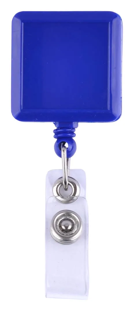 Square-Shaped Retractable Badge Holder view 2