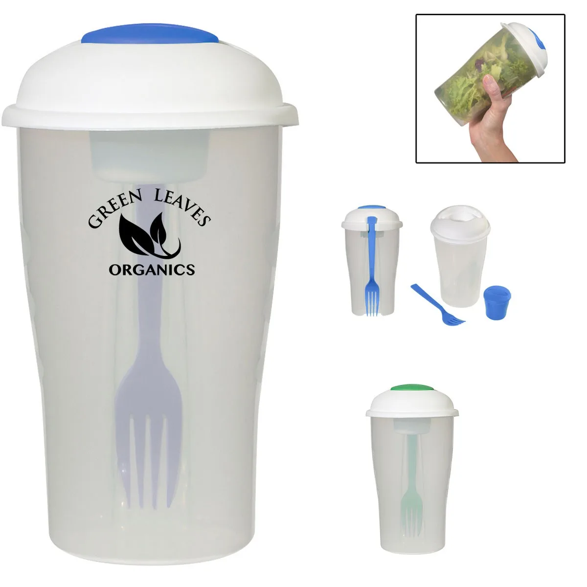 3-piece Salad Shaker Set view 2