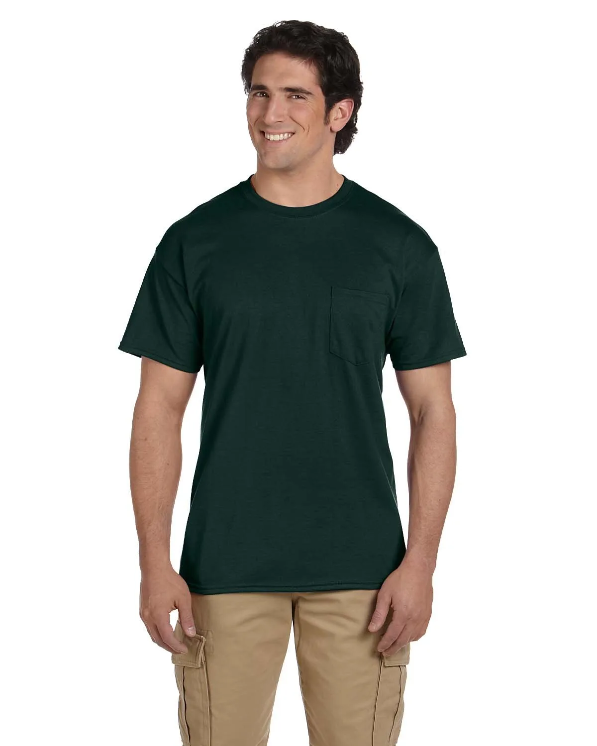 Gildan Adult Pocket T-Shirt view 3
