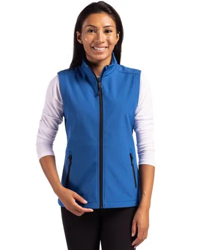 Clique Tempo Stretch Full Zip Womens Softshell Vest view 2