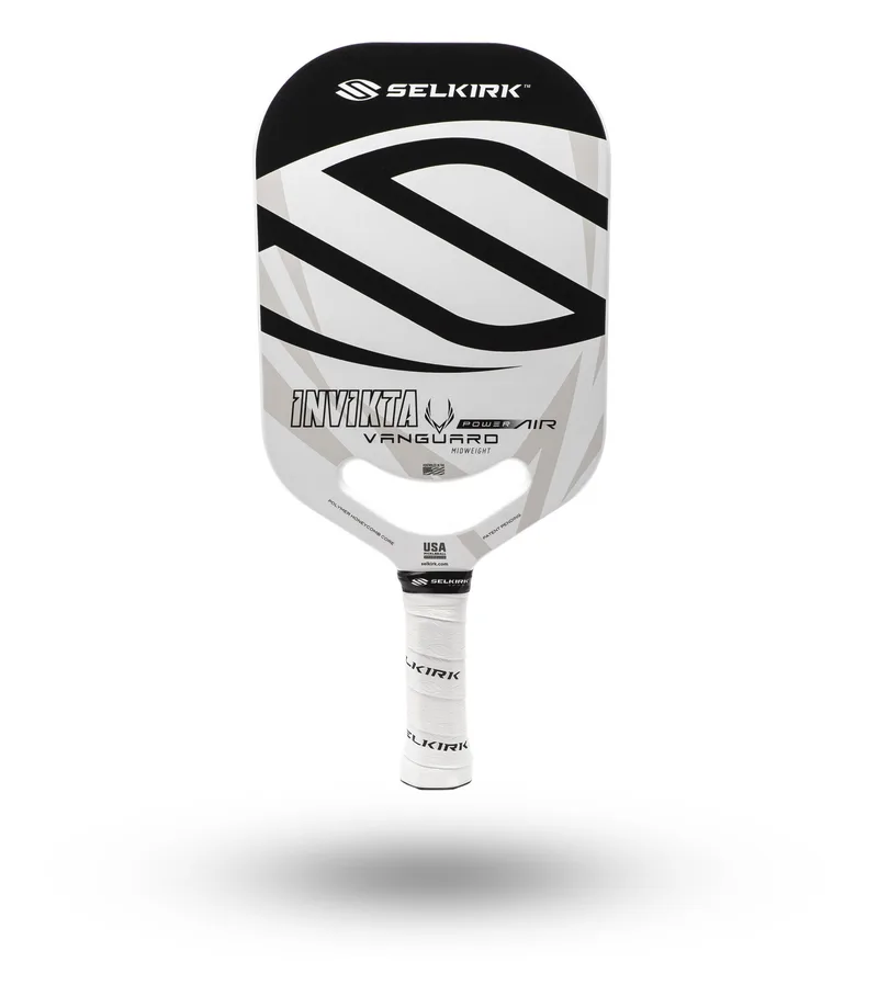 Selkirk Vanguard Power Air Invikta Midweight Black Pickleball Paddle