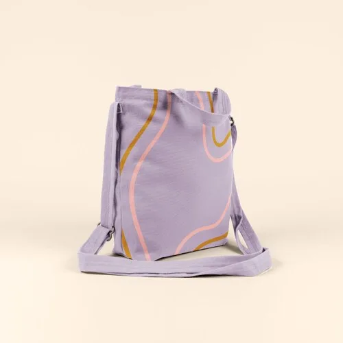 Lavender Purple/Golden Brown/Fairytale Pink Blank Side