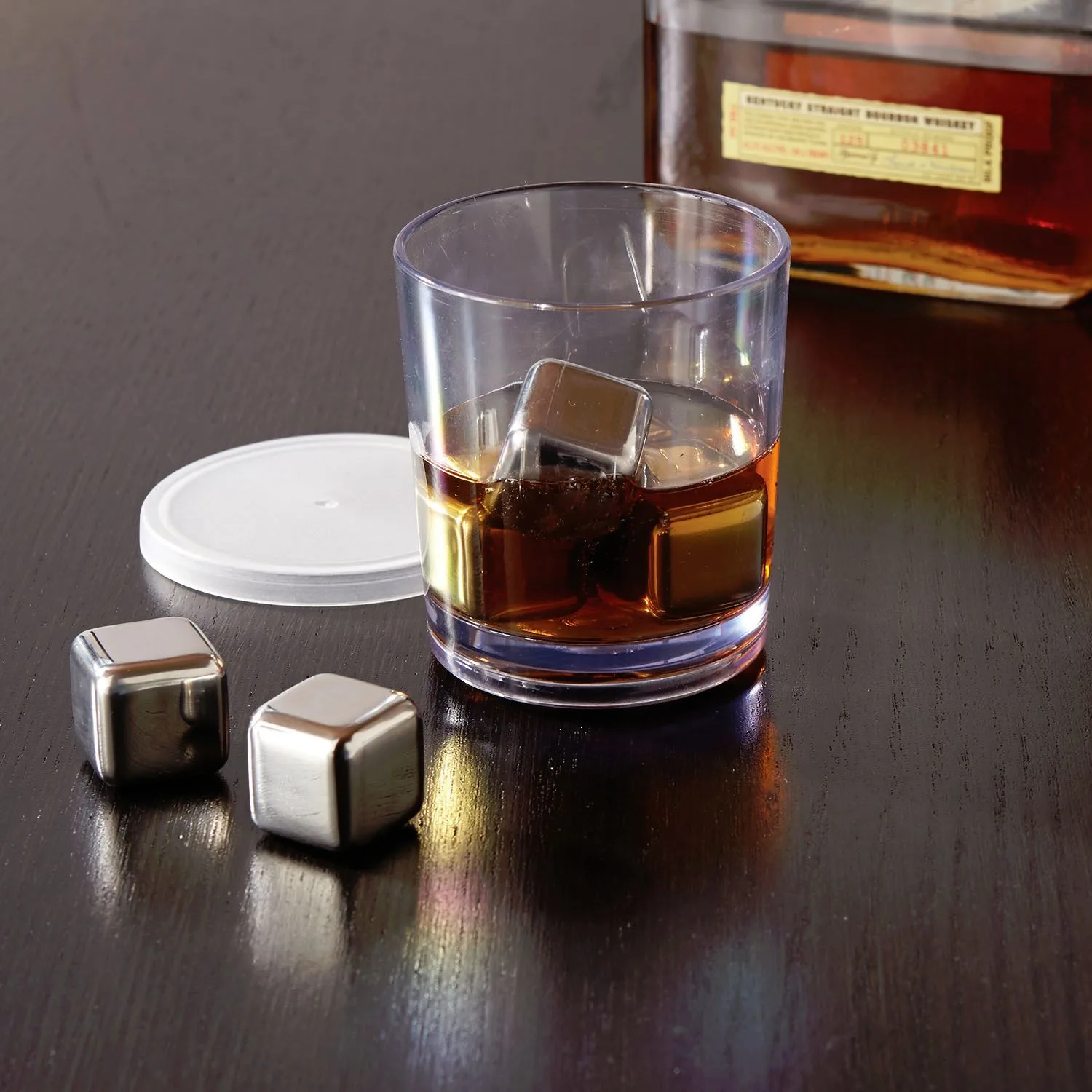 Stainless Steel Ice Cube Cup Set view 2