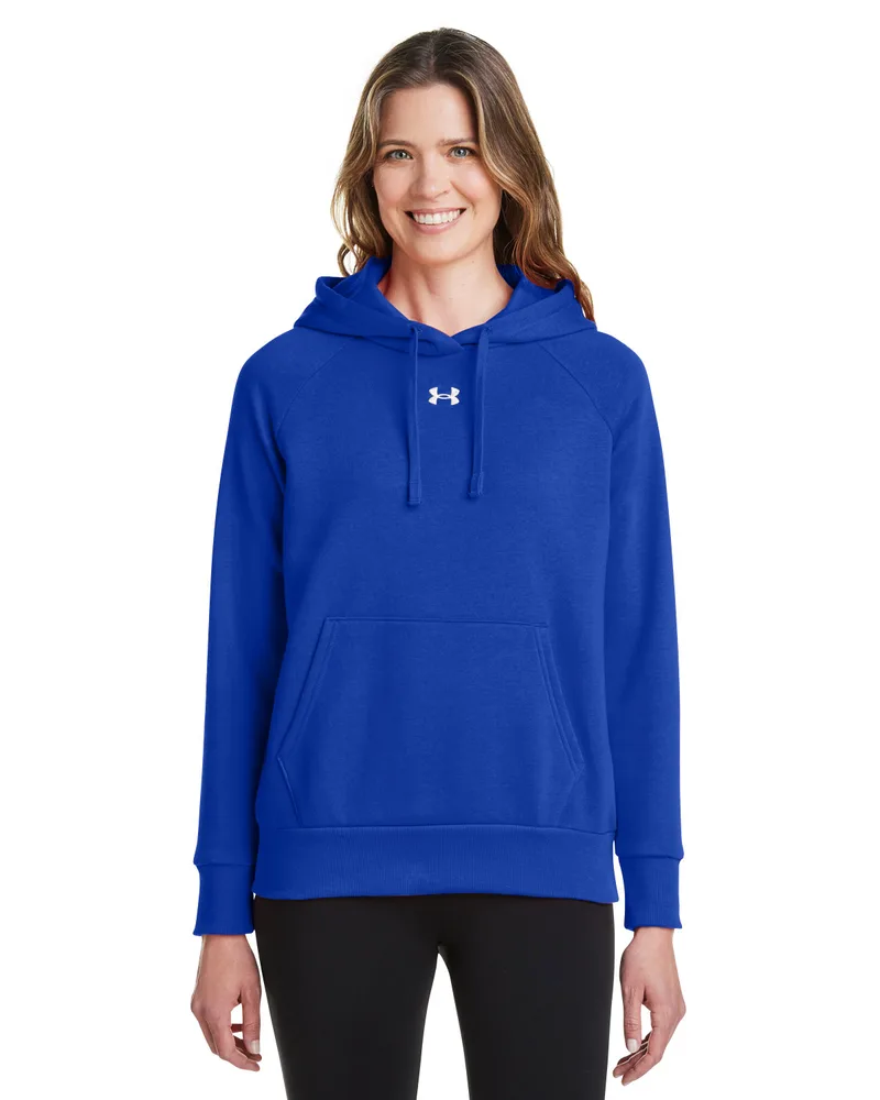 UNDER ARMOUR Ladies' Rival Fleece Hooded Sweatshirt view 7